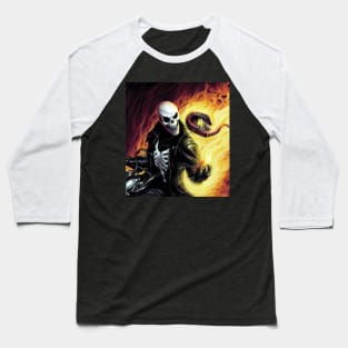 Ghost Rider Symbiote Baseball T-Shirt